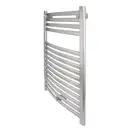 Сушарка рушників водяна Qtap Dias (SIL) P15 800x500 HY (QTDIASSILP15800500HY) фото 4 Aquada.com.ua