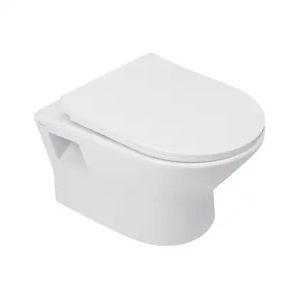 Унітаз підвісний Qtap Lark безобідковий з сідінням Slim Soft-close QT0331159W (QT0331159W) фото 1 Aquada.com.ua Унітаз підвісний Qtap Lark безобідковий з сідінням Slim Soft-close QT0331159W (QT0331159W) фото 1 Aquada.com.ua