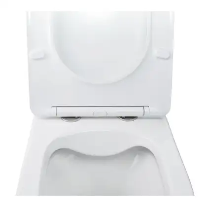 Унітаз підвісний Qtap Swan безобідковий з сідінням Slim Soft-close QT16335178W (QT16335178W) фото 5 Aquada.com.ua Унітаз підвісний Qtap Swan безобідковий з сідінням Slim Soft-close QT16335178W (QT16335178W) фото 5 Aquada.com.ua