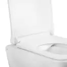 Унітаз підвісний Qtap Tern безобідковий з сідінням Slim Soft-close QT1733052ERW (QT1733052ER
W) фото 4 Aquada.com.ua