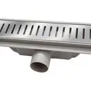 Трап лінійний Qtap Dry FA304-900 з нержавіючою решіткою 900х73 (QTDRYFA304900) фото 4 Aquada.com.ua