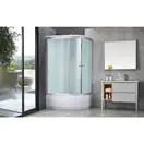 Гідромасажний бокс Qtap SBM12080.2L SAT (Fabric) (QTSBM120802LSAT) фото 3 Aquada.com.ua