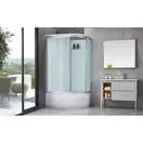 Гідромасажний бокс Qtap SBM12080.2L SAT (Fabric) (QTSBM120802LSAT) фото 4 Aquada.com.ua