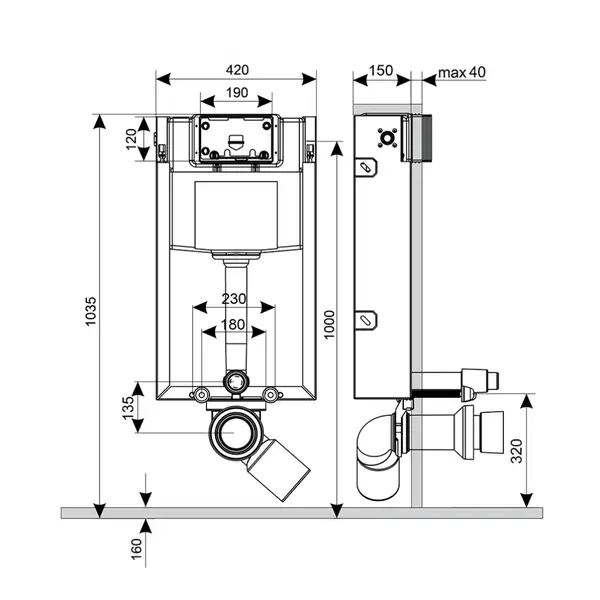 Інсталяція для унітаза Qtap Nest QT0134M429 (QT0134M429) фото 2 Aquada.com.ua Інсталяція для унітаза Qtap Nest QT0134M429 (QT0134M429) фото 2 Aquada.com.ua