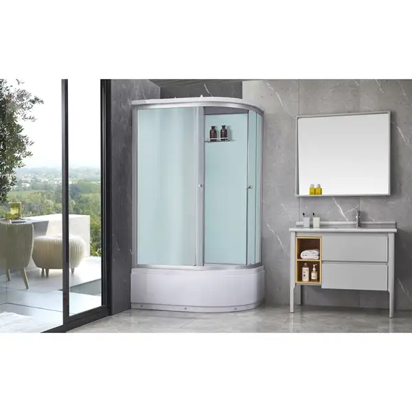 Гідромасажний бокс Qtap SBM12080.2L SAT (Fabric) (QTSBM120802LSAT) фото 4 Aquada.com.ua