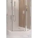 Набір Qtap душова кабіна Leo CRM10995-AC6 Clear + піддон Leoscorp 309915 (LEOCRM10995AC6LEOSCO309915) фото 7 Aquada.com.ua