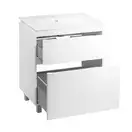 Тумба підлогова з умивальником Qtap Albatross QT0171TN800D3080CW (QT0171TN800D3080CW) фото 3 Aquada.com.ua