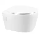 Унітаз підвісний Qtap Leo безобідковий з сидінням Slim Soft-close QT11331002ERW (QT11331002ERW) фото 1 Aquada.com.ua