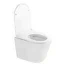 Унітаз підвісний Qtap Scorpio безобідковий з сидінням Slim Soft-close QT1433053ERW (QT1433053ERW) фото 12 Aquada.com.ua