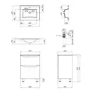 Тумба підлогова з умивальником Qtap Scorpio QT1471TNВ6013060CW (QT1471TNВ6013060CW) фото 2 Aquada.com.ua