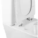 Унітаз-компакт Qtap Virgo безобідковий з сидінням Soft-close QT18222169ARW (QT18222169ARW) фото 4 Aquada.com.ua