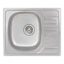 Кухонна мийка Qtap 5848 Micro Decor 0,8 мм (QT5848MICDEC08) (QT5848MICDEC08) фото 1 Aquada.com.ua
