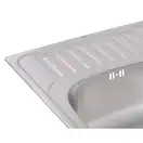 Кухонна мийка Qtap 6550 Micro Decor 0,8 мм (QT6550MICDEC08) (QT6550MICDEC08) фото 6 Aquada.com.ua