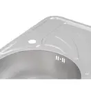 Кухонна мийка Qtap 6744L Micro Decor 0,8 мм (QT6744LMICDEC08) (QT6744LMICDEC08) фото 6 Aquada.com.ua