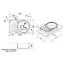 Кухонна мийка Qtap 6744R Micro Decor 0,8 мм (QT6744RMICDEC08) (QT6744RMICDEC08) фото 2 Aquada.com.ua