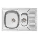 Кухонна мийка Qtap 7850-B Micro Decor 0,8 мм (QT7850BMICDEC08) (QT7850BMICDEC08) фото 1 Aquada.com.ua