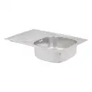 Кухонна мийка Qtap 7850 Micro Decor 0,8 мм (QT7850MICDEC08) (QT7850MICDEC08) фото 5 Aquada.com.ua