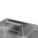 Кухонна мийка Qtap D7848-R Satin 3.0/1.2 мм (QTD7848R3012) (QTD7848R3012) фото 6 Aquada.com.ua