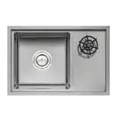 Кухонна мийка з кришкою та омивачем Qtap DC5638 Satin 3.0/1.2 мм (QTDC56383012) (QTDC56383012) фото 3 Aquada.com.ua
