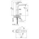 Змішувач для раковини Qtap Flaja 1010H102C (QTFLA1010H102C) фото 2 Aquada.com.ua
