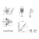 Змішувач для ванни Qtap Grand CRM 006 (QTGRACRM006) фото 2 Aquada.com.ua