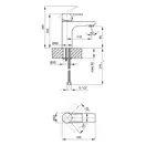 Змішувач для раковини Qtap Labe 1020107C (QTLABE1020107C) фото 2 Aquada.com.ua
