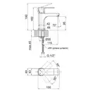 Змішувач для раковини Qtap Lipno 10101C (QTLIPNO10101C) фото 2 Aquada.com.ua