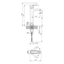 Змішувач для раковини Qtap Olsava 1012H107C (QTOLS1012H107C) фото 2 Aquada.com.ua