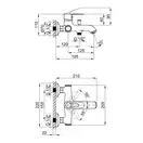 Змішувач для ванни Qtap Rozkos 3055104DC (QTRZS3055104DC) фото 2 Aquada.com.ua