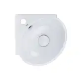 Раковина Qtap Leo з донним клапаном QT11115010W