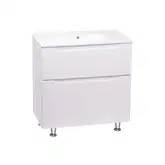 Тумба підлогова з умивальником Qtap Scorpio QT1471TNВ8013080CW