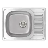 Кухонна мийка Qtap 6550 Micro Decor 0,8 мм (QT6550MICDEC08)