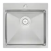 Кухонна мийка Qtap D5050 Satin 2.7/1.0 мм (QTD505010)