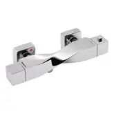 Qtap Zkrouceny Смеситель душевой термостатический, хром (QTZKR40T105C)