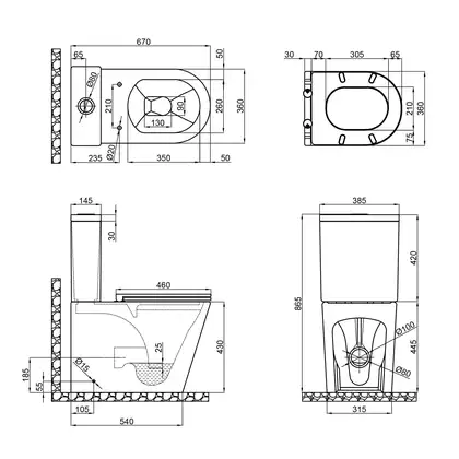 Унітаз-компакт Qtap Scorpio безобідковий з сидінням Soft-close QT14222125ARMB (QT14222125ARMB) фото 2 Aquada.com.ua Унітаз-компакт Qtap Scorpio безобідковий з сидінням Soft-close QT14222125ARMB (QT14222125ARMB) фото 2 Aquada.com.ua