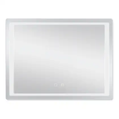 Дзеркало Qtap Mideya з антизапотіванням (DC-B902-1) 800х600 QT2078B9021W (QT2078B9021W) фото 3 Aquada.com.ua