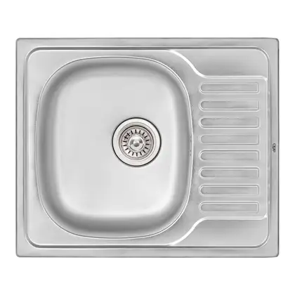 Кухонна мийка Qtap 5848 Satin 0,8 мм (QT5848SAT08) (QT5848SAT08) фото 1 Aquada.com.ua Кухонна мийка Qtap 5848 Satin 0,8 мм (QT5848SAT08) (QT5848SAT08) фото 1 Aquada.com.ua