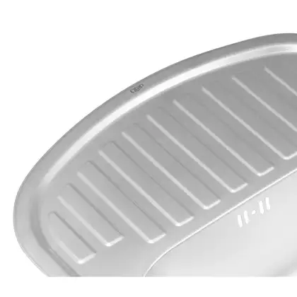Кухонна мийка Qtap 6349 Micro Decor 0,8 мм (QT6349MICDEC08) (QT6349MICDEC08) фото 6 Aquada.com.ua Кухонна мийка Qtap 6349 Micro Decor 0,8 мм (QT6349MICDEC08) (QT6349MICDEC08) фото 6 Aquada.com.ua