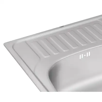 Кухонна мийка Qtap 6550 Satin 0,8 мм (QT6550SAT08) (QT6550SAT08) фото 6 Aquada.com.ua Кухонна мийка Qtap 6550 Satin 0,8 мм (QT6550SAT08) (QT6550SAT08) фото 6 Aquada.com.ua