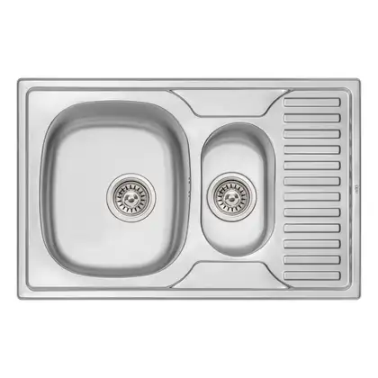 Кухонна мийка Qtap 7850-B Micro Decor 0,8 мм (QT7850BMICDEC08) (QT7850BMICDEC08) фото 1 Aquada.com.ua Кухонна мийка Qtap 7850-B Micro Decor 0,8 мм (QT7850BMICDEC08) (QT7850BMICDEC08) фото 1 Aquada.com.ua