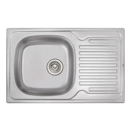 Кухонна мийка Qtap 7850 Micro Decor 0,8 мм (QT7850MICDEC08) (QT7850MICDEC08) фото 1 Aquada.com.ua Кухонна мийка Qtap 7850 Micro Decor 0,8 мм (QT7850MICDEC08) (QT7850MICDEC08) фото 1 Aquada.com.ua