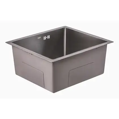 Кухонна мийка Qtap D4843BL Black 2.7/1.0 мм (QTD4843BLPVD2710) (QTD4843BLPVD2710) фото 4 Aquada.com.ua