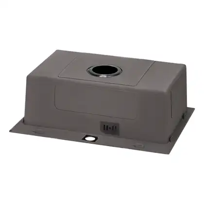 Кухонна мийка Qtap D5843BL Black 2.7/1.0 мм (QTD5843BLPVD10) (QTD5843BLPVD10) фото 5 Aquada.com.ua