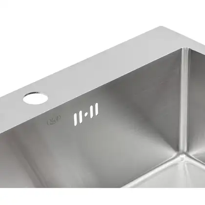 Кухонна мийка Qtap D6050 Satin 2.7/1.0 мм (QTD605010) (QTD605010) фото 5 Aquada.com.ua Кухонна мийка Qtap D6050 Satin 2.7/1.0 мм (QTD605010) (QTD605010) фото 5 Aquada.com.ua