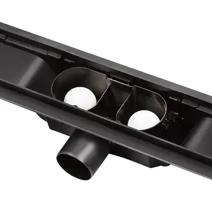 Трап лінійний Qtap Dry Tile304-900MBLA з нержавіючою решіткою 900х70 (QTDRY304900MBLA) фото 3 Aquada.com.ua Трап лінійний Qtap Dry Tile304-900MBLA з нержавіючою решіткою 900х70 (QTDRY304900MBLA) фото 3 Aquada.com.ua