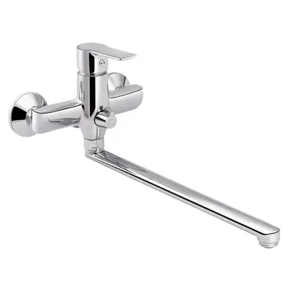 Змішувач для ванни Qtap Ustek 3216107GC (QTUS3216107GC) фото 1 Aquada.com.ua Змішувач для ванни Qtap Ustek 3216107GC (QTUS3216107GC) фото 1 Aquada.com.ua