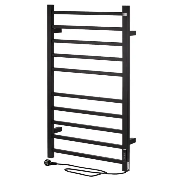 Сушарка рушників електрична Qtap Evia 11121S BLA (QTEVIBLA11121S) фото 3 Aquada.com.ua