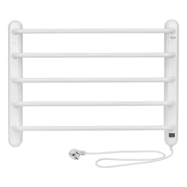 Сушарка рушників електрична Qtap Presto 11115R WHI (QTPREWHI11115R) фото 1 Aquada.com.ua