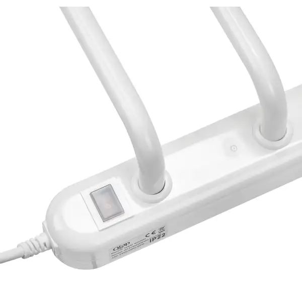 Сушарка рушників електрична Qtap Presto 11115R WHI (QTPREWHI11115R) фото 6 Aquada.com.ua