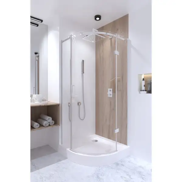 Душова кабіна Qtap Virgo CRM1099AC8 Clear (VIRCRM1099AC8) фото 8 Aquada.com.ua Душова кабіна Qtap Virgo CRM1099AC8 Clear (VIRCRM1099AC8) фото 8 Aquada.com.ua